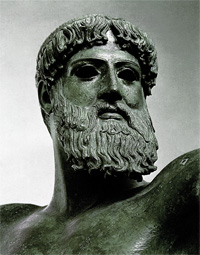 Zeusz a görög isten