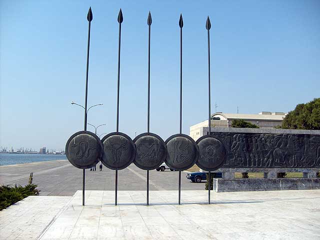 Thesszaloniki, Thessaloniki, Nagy Sándor emlékmű 